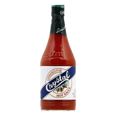 Crystal Louisiana's Pure Hot Sauce, 6 OZ (Pack of