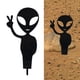 thumbnail image 1 of Enchufe espacio exterior enchufe de Alien Linda de piezaza patio decoración libre jardinería estatua shamjiam Alienígena espacial, 1 of 8