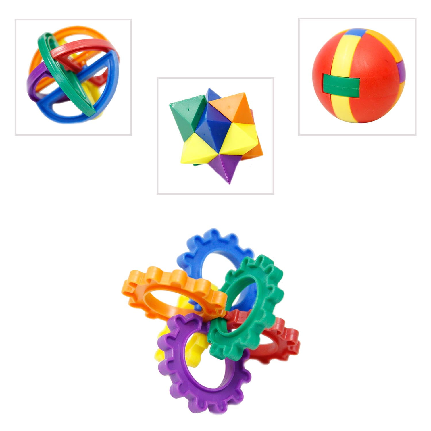 Plastic Puzzle Balls