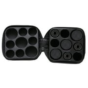 Accuplay Billiards 3x6 Hard Pool Cue Stick Carrying Case Black