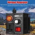 thumbnail image 3 of Regulador de voltaje continuo AC220V 5000W Controlador de voltaje monofásico Variable portátil, 3 of 8