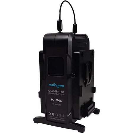 UPC: 0665415527056 | IndiPRO Tools Dual V-Mount Battery Intelligent Charger