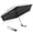 Black, variant on G4Free Travel Umbrella Ultralight UPF 50+ UV Protection Compact Sun Umbrella, Double Canopy Super Slim Small Portable Automatic Anti-bounce Close