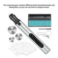 thumbnail image 4 of relayinert Electric Engraving Pen USB Charging Cordless Engraver Grinder DIY Crafting, 4 of 6