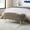 Brown + Foam, variant on Ottoman Oval Storage Bench, Flannel with Metal Legs-Pink(43.5"x16"x16")