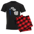 thumbnail image 6 of CafePress - I Hate My Job Men's Dark Pajamas - Men's Dark Loose Fit Cotton Pajama Set, 6 of 7