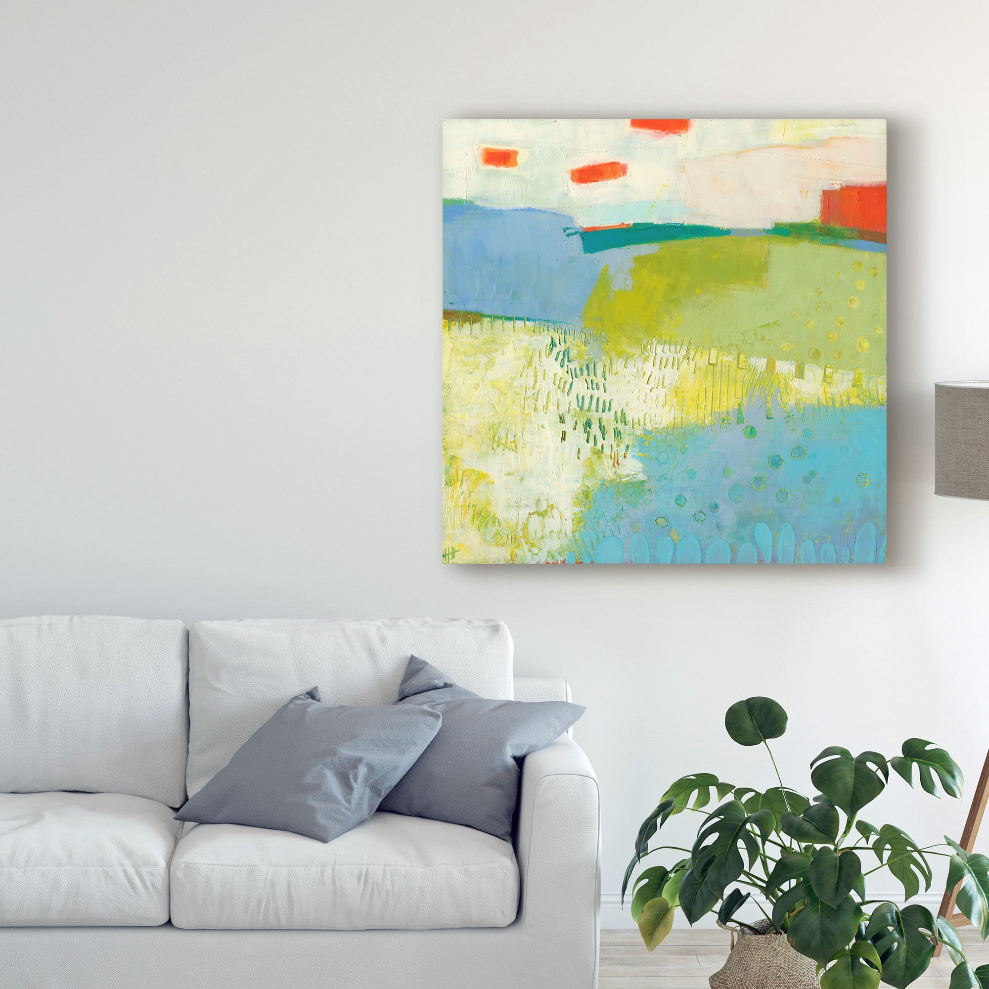 Trademark Fine Art 'Keswick V' Canvas Art by Sue Jachimiec