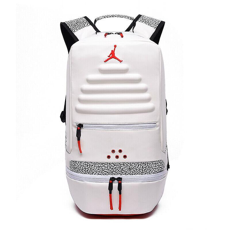jordan backpack red and white