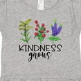 thumbnail image 4 of Inktastic Kindness Grows Wildflowers Girls Baby Dress, 4 of 5