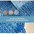 thumbnail image 3 of 3 Piece Bath rug Butter Chenille, 3 of 3
