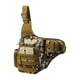 thumbnail image 1 of Bolso bandolera para hombre, bolso de pecho, bolso de mano con bolsillo para taza de agua, bolso de hombro impermeable, bolso cruzado para viajes de, 1 of 9