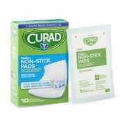 Medline Industries Curad Non-Stick Pads, 10 ea