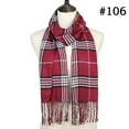 thumbnail image 1 of Foulard à Carreaux pour Hommes avec Franges pour Automne Hiver, 1 of 1