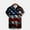 Multicolor 4, variant on 4Th Of July Hawaiian Shirt For Men Independence Day Flag Print Blouse Casual Short Sleeve Button Turndown Collar Vacation Outfits Multicolor L