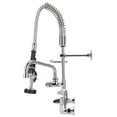 thumbnail image 2 of G1/2 Commercial Faucet with Sprayer Wall Mounted Sink Water Tap For Kitchen Restaurant(EQ7802A08 (With Faucet) ), 2 of 6