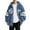 a-Blue15642, variant on Men's Coat Oversized Color Block Plush Hooded Jacket Letter Graphic Print Long Sleeve Full Zipper Front Coat For Cold Weather Daily Casual Streetwear Trendy Outerwear