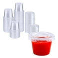 thumbnail image 1 of Jello Shot Cups TashiBox 200 Sets 30mL w/ Lids Disposable, 1 of 6