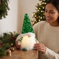 thumbnail image 6 of Handmade Plush Dwarf Doll with Lights, Christmas Holiday Decoration, 11.4 Inch Light Up Christmas Gnomes Plush, Lighted Swedish Elf Doll for Home, Xmas Tree, Holiday Decor, Coffee Shop Decorations, 6 of 7