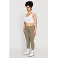 thumbnail image 3 of Womens Plus Size High Waisted Leggings, 3 of 5