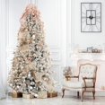 thumbnail image 3 of Adornos navideños en forma de bola: 30 unidades de adornos navideños de plástico irrompibles para colgar en el árbol de Navidad, fiestas, bodas y otras ocasiones (varios tamaños, champán), 3 of 6