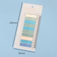 thumbnail image 2 of Clearance! beishanbush Sticky Note Index Marker Sticker Morandi Translucent Creative Notes Students Focus On Note Classification Notes N Times One Size Pink, 2 of 4