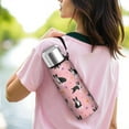 thumbnail image 6 of 20 Oz Boston Terrier Dogs and Flowers Coffee Tumbler Double Wall Insulated Stainless Steel Water Bottle | Metal Reusable Thermoses Flask with Cup Cap | Leak & Sweat Proof with Anti-Dust Lid, 6 of 7