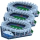 thumbnail image 1 of Estadio de Fútbol Soccer ParcDesPrinces 3Pzas París 44 Partes 17.6x15.3x3.5cm EPS., 1 of 1