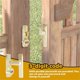thumbnail image 5 of Barn Door Lock, Flip Latch Lock with 3 Digit Combination, 5 of 5