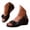 Black, variant on Fiaer Buckled Wedge Sandals for Women Open Toe Slingback Heeled Dress Sandals Summer Hollow out Floral Footwear Yellow 9.5