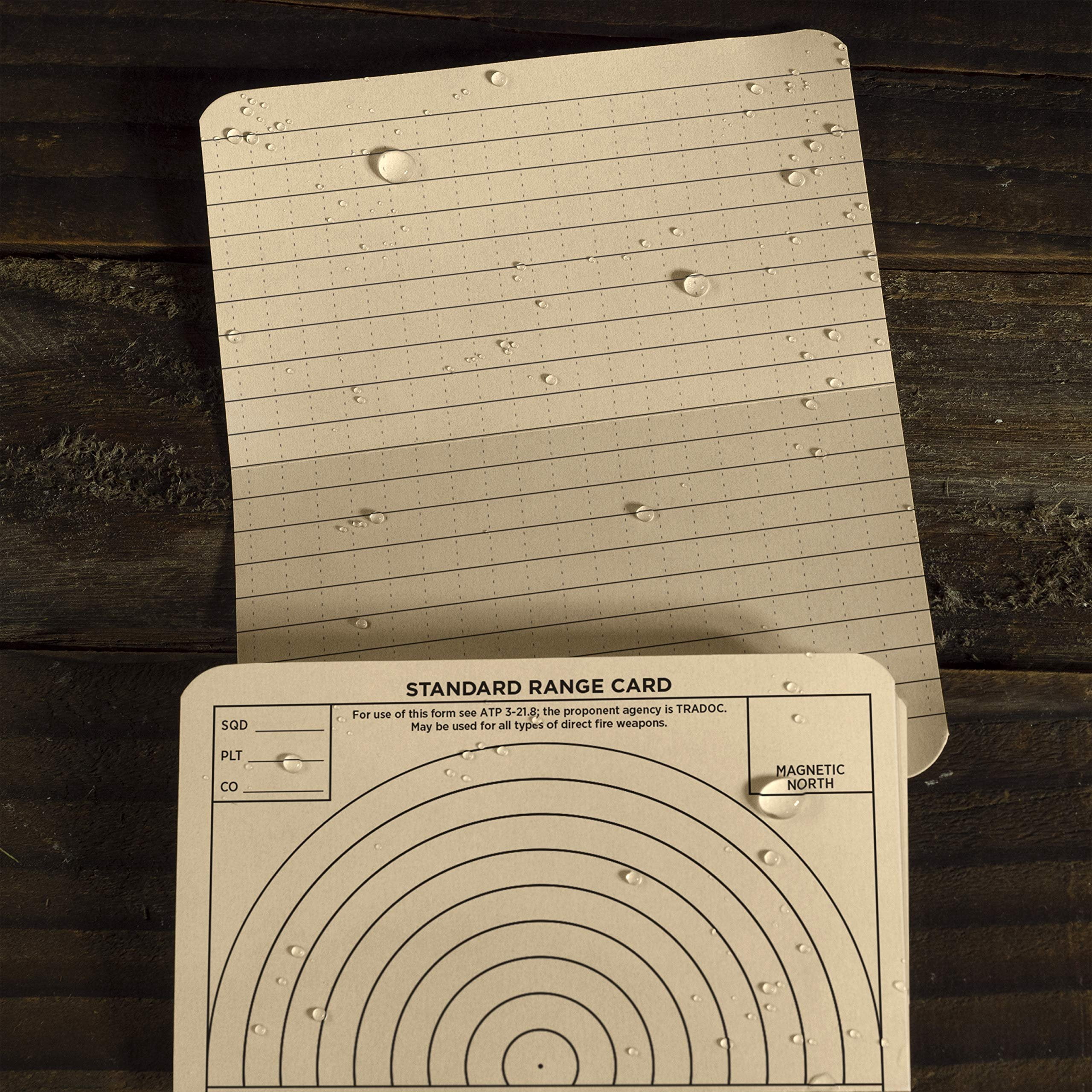 Rite in the Rain Standard Range Card 50 Pack