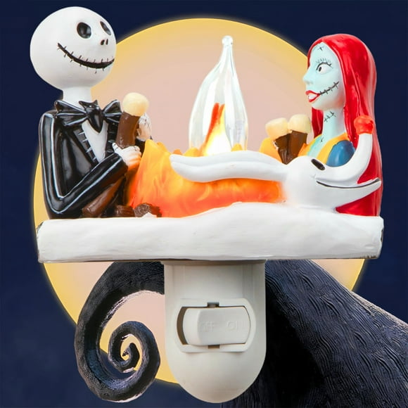 Night Light ZLQWE Halloween Ghost Campfire para habitación de niños