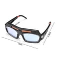 thumbnail image 5 of Solar Powered Safety Goggles Auto Darkening Welding Eyewear Eyes Protection Welder Glasses Mask, 5 of 5