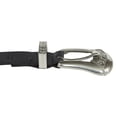 thumbnail image 3 of Cinturón Lucky Brand para mujer, moderno, piel, hebilla western, color negro, 3 of 5