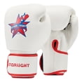 thumbnail image 1 of Boxing gloves, professional training sparring, explosion-proof leather, Muay Thai, MMA, Kickboxing, multi-layer sweat absorption, 1 of 5
