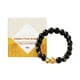 thumbnail image 2 of Pisexur Belleza Maquillaje Pulsera de cuentas Pixiu doradas para Feng Shui y riqueza, equilibrando los cinco y armonizando la energía.para mujeres y hombres, 2 of 9