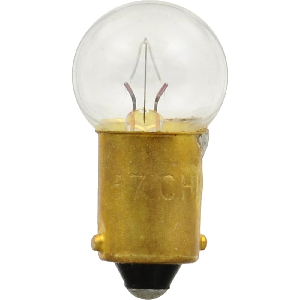 Sylvania 57 Long Life Halogen Auto Mini Bulbs, Pack of 2.