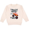 thumbnail image 2 of Inktastic Truck Yeah I'm Two Toddler Sweatshirt, 2 of 4