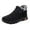 Black, variant on Snow Boots for Women,Thermal Winter Boots for Women Cozy Flat Heel On Breathable Casual Fashion Footwear,Winter Boots for Women,Wine,9.5