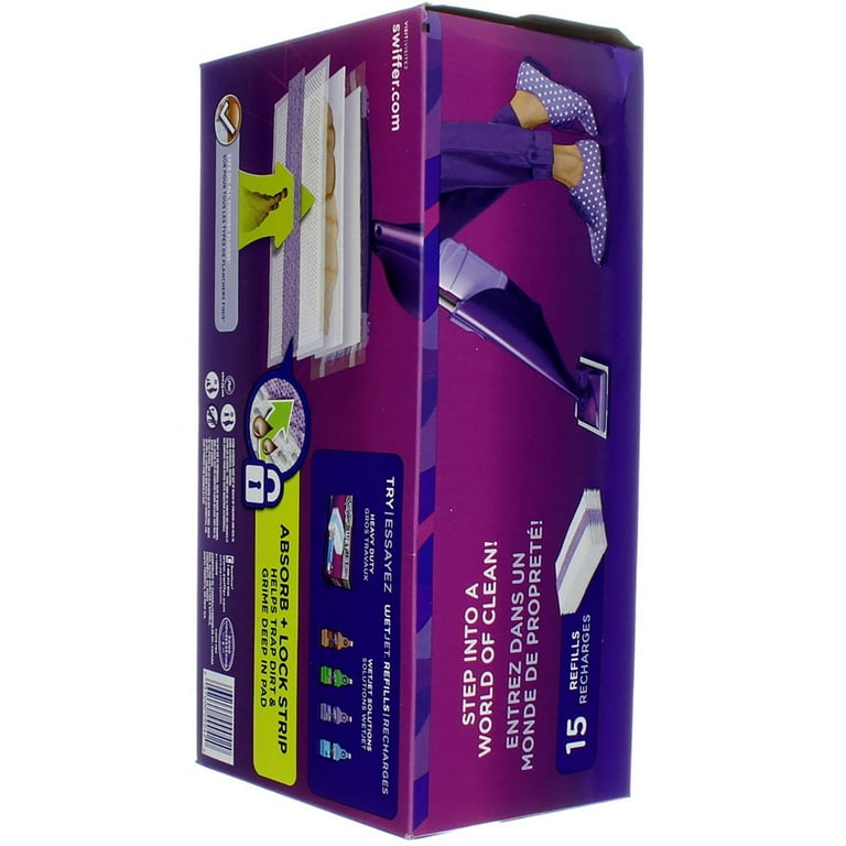 Swiffer WetJet Mopping Pads Refills 24 Pcs For Swiffer Wet, 46 OFF