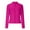 Hot Pink, variant on Xfvqtps Womens Sun Protection Jacket Cooling Cropped Zipper Lightweight Breathable Summer Shirt Running Jacket Outdoor Hiking Hot Pink
