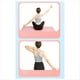 thumbnail image 4 of Tirador en Forma de 8 para Mujer, Cuerda de Tracción para Hacer Ejercicio, Banda Elástica, Yoga en Casa, Estiramiento de la Espalda, Entrenamiento Muscular, Rosa, 4 of 5