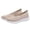 Beige, variant on DSJLMQ Women's Elastic Knit L𝗈afers S𝗅ip On Closed Toe L𝗈afers Comfortable Breathable Mesh Tenis Summer Fashion Outdoor Sport Shoes Lightweight Non-S𝗅ip Sneakers