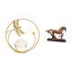 thumbnail image 5 of Estatua de bola de cristal,Estatuas de bolas de cristal para decoración del hogar,escritorio interior,Figura de caballo,Escultura de figura de caballo en miniatura coleccionable,Estatua de, 5 of 8