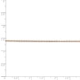thumbnail image 2 of 14k Rose Gold .8mm Light Rope Chain Necklace - 1.0 Grams - 18 Inch, 2 of 2