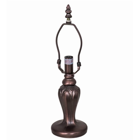 Meyda Tiffany 26960 Tulip 8" Tall Lamp Base - MultiColor