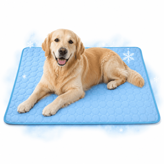 Cooling Dog Bed Pet Cooling Mat Blanket Sleeping Pad Portable Washable Cooling Pad for Pet Cat 28" x 40"