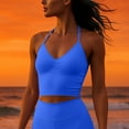 thumbnail image 4 of Neewe Lightweight Workout Tank Tops for Women - Athletic Running Sleeveless Shirts Racerback High Neck T-Shirt, 4 of 7