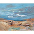 thumbnail image 3 of Camps, Pere 24x20 Black Modern Framed Museum Art Print Titled - Silence of the Dune, 3 of 5