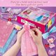 thumbnail image 4 of (Pink)Kids Pretend Play Clothes DIY Set Creative Girl Family Toy Fashion House Toy Clothing Design Handmade Material Bag, 4 of 5