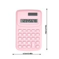 thumbnail image 3 of 4 Function Pocket Size Basic Calculator, Handheld Calculator with LCD Display, Battery Powered for School Home and Office Use (Purple), 3 of 6